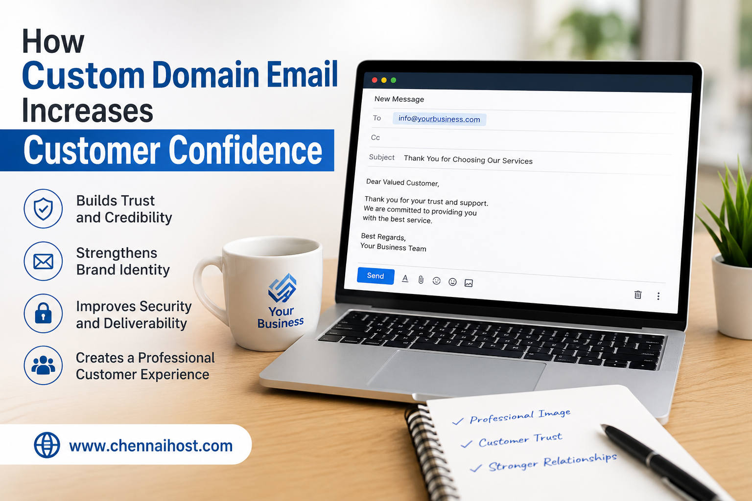 How Custom Domain Email Increases Customer Confidence