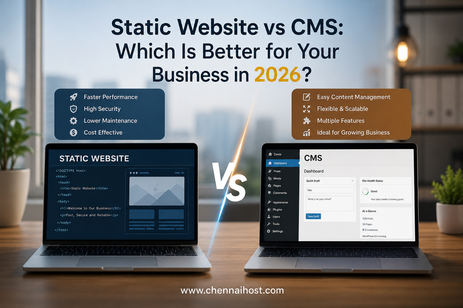 Static Website vs CMS: Which Is Better for Your Business in 2026?